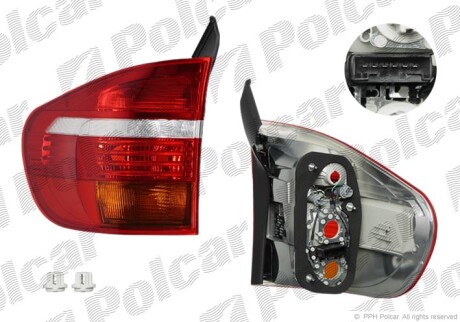 Lampa tylna - (63217200817) Polcar 205187U