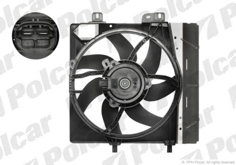 Вентиляторы радиаторов - Polcar 231623W3