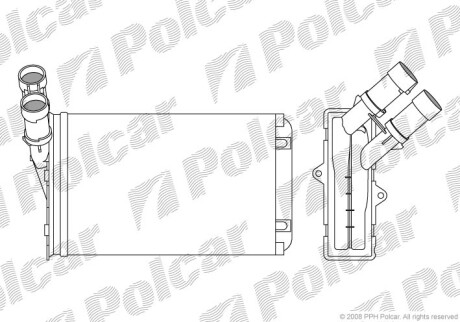 Радиаторы обогрева - Polcar 2324N8-1