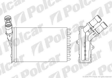 Радиаторы обогрева - Polcar 2324N81X