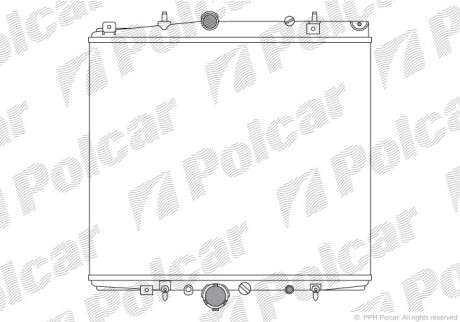 Радиаторы охлаждения - (1330A4, 1330A5, 1330E7) Polcar 238108A2