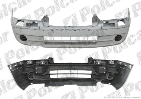 Бампер передний - Polcar 239607-1