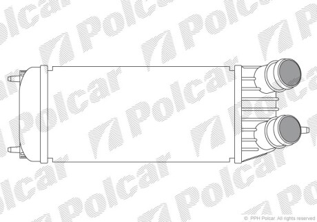 Радиаторы воздуха (Интеркулеры) - Polcar 2397J8-1