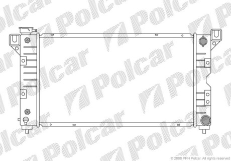 Радиаторы охлаждения - Polcar 240108-2