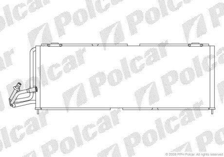 Радиаторы кондиционера - Polcar 2404K8C3