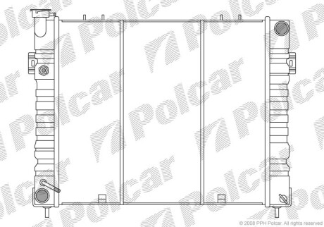 Радиаторы охлаждения - Polcar 240508-3