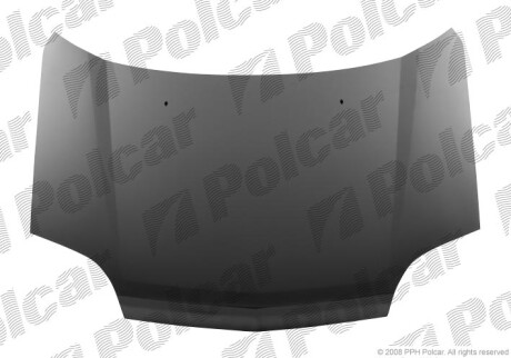 Капот - (f51008H3MM) Polcar 274603