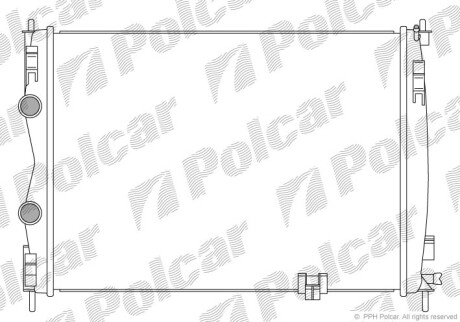 Радиаторы охлаждения - Polcar 2759083K