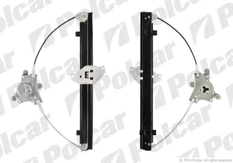 Стеклоподъемник электрический без электромотора - (96247388) Polcar 2923PSG1