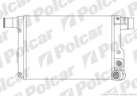 Радиаторы охлаждения - Polcar 300108-1