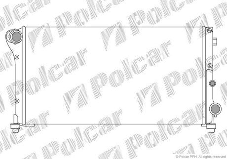 Радиаторы охлаждения - Polcar 300308A3