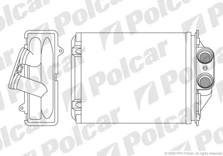 Радиаторы обогрева - Polcar 3003N8-2