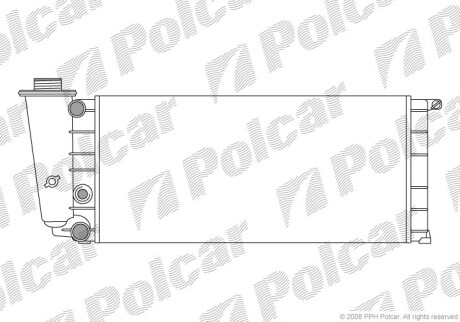 Радиаторы охлаждения - Polcar 300408-2