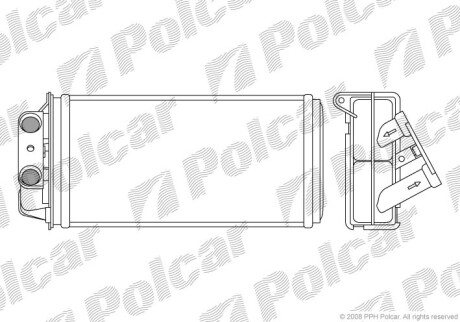 Радиаторы обогрева - Polcar 3005N8-2