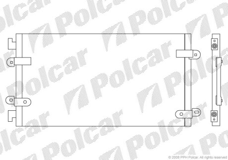 Радиаторы кондиционера - Polcar 3022K8C3