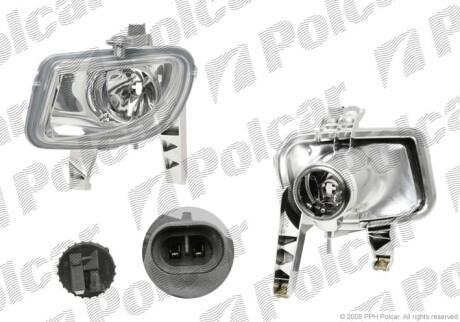 Lampa p/mgielna-prze - Polcar 3024300E