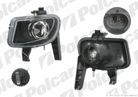 Lampa p/mgielna-prze - Polcar 3024302E