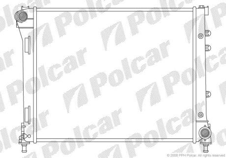 Радиаторы охлаждения - Polcar 303508A2