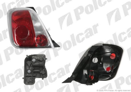 Lampa tylna - (51885544, 51787493, 0000051885544) Polcar 303588E