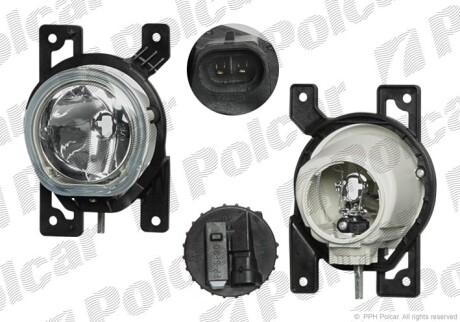 Lampa p/mgielna-prze - (51814483) Polcar 3042290E