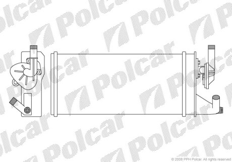 Радиаторы обогрева - (46722023, 93930678) Polcar 3050N8-2