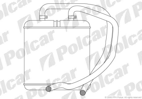 Радиаторы обогрева - (504035336, 504094083, 504026720) Polcar 3052N81X