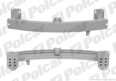 Усилитель бампера - Polcar 307507-3