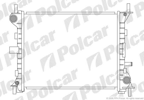 Радиаторы охлаждения - Polcar 320108-1