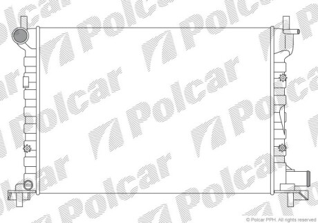 Радиаторы охлаждения - Polcar 321008A2