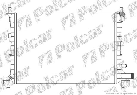 Радиаторы охлаждения - Polcar 321008A5