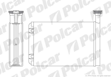 Радиаторы обогрева - Polcar 3216N8-2