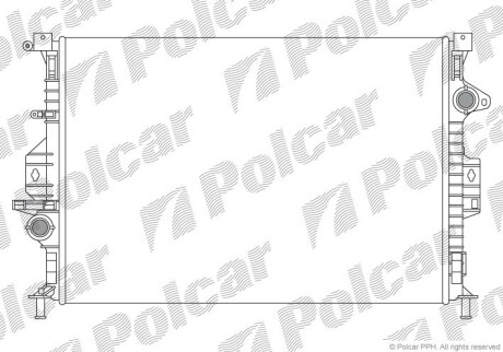 Радиаторы охлаждения - Polcar 3219083X