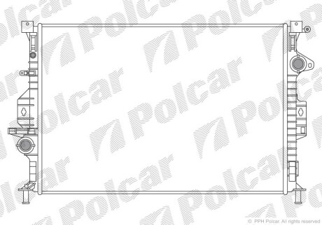 Радиаторы охлаждения - Polcar 321908-4