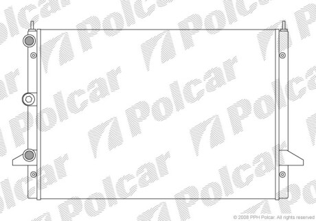 Радиаторы охлаждения - Polcar 324008-2