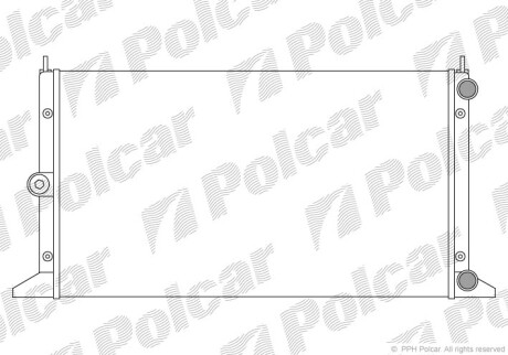 Радиаторы охлаждения - Polcar 324008A3