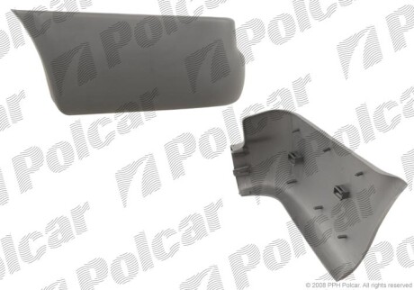 Угол бампера - (7354134, 95VB17979ABZFAB) Polcar 324697