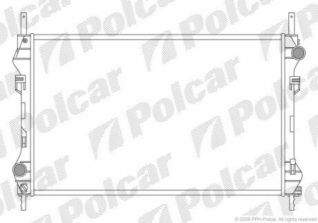 Радиаторы охлаждения - Polcar 324708A1