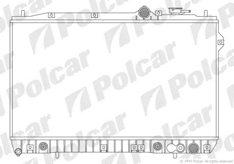 Радиаторы охлаждения - Polcar 401008-1