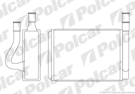 Радиаторы обогрева - Polcar 4021N8-1