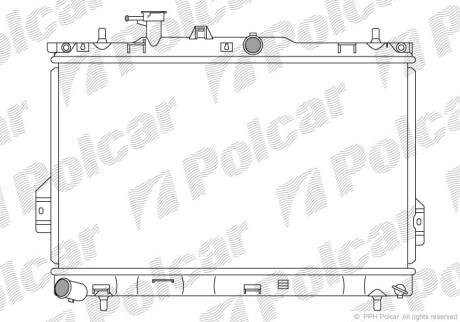 Радиаторы охлаждения - Polcar 403508