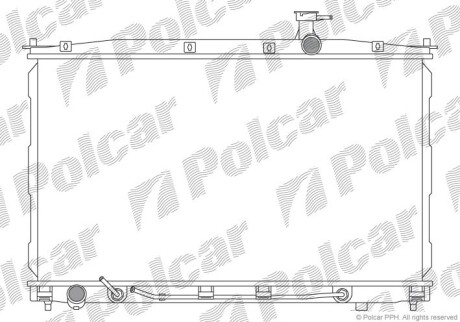 Радиаторы охлаждения - Polcar 405108-1