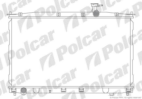 Радиаторы охлаждения - Polcar 405108-2