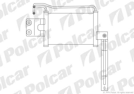 Радиаторы масла - Polcar 4051L81X