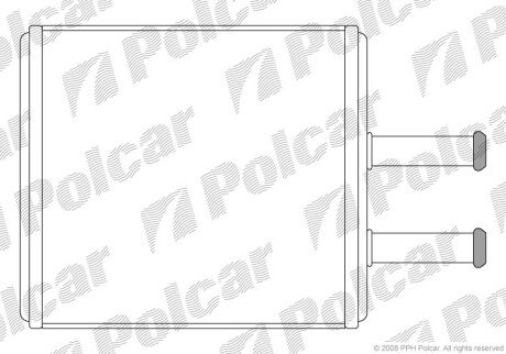 Радиаторы обогрева - Polcar 4102N8-1