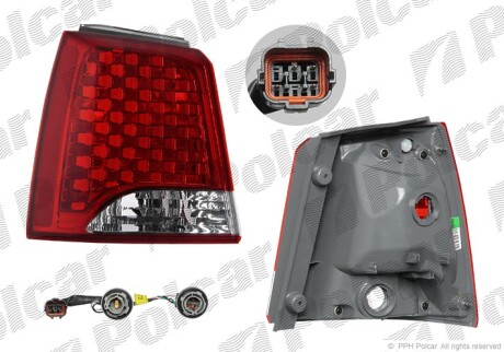 Lampa tylna - Polcar 417288E