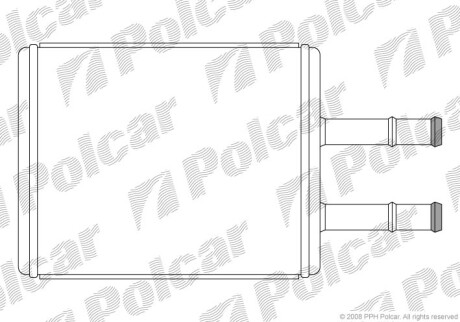 Радиаторы обогрева - Polcar 4516N8-1