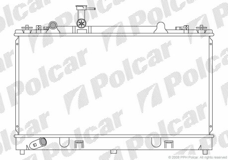 Радиаторы охлаждения - Polcar 451908-3