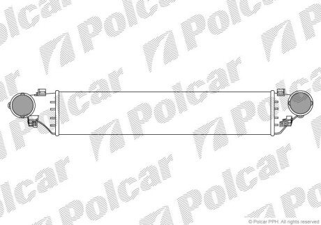 Радиаторы воздуха (Интеркулеры) - Polcar 5003J8-2