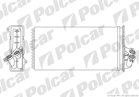 Радиаторы обогрева - Polcar 5012N8-1