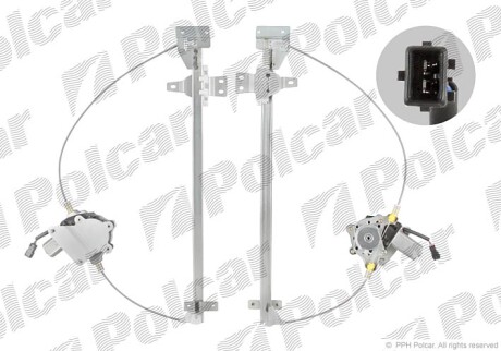 Стеклоподъемник электрический - Polcar 5012PSE1